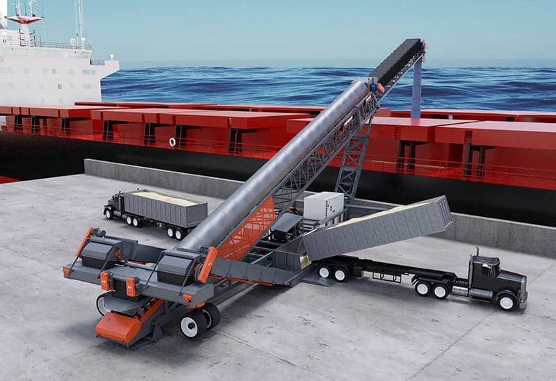 TSSL Side Unload model has tight footprint for small spaces.